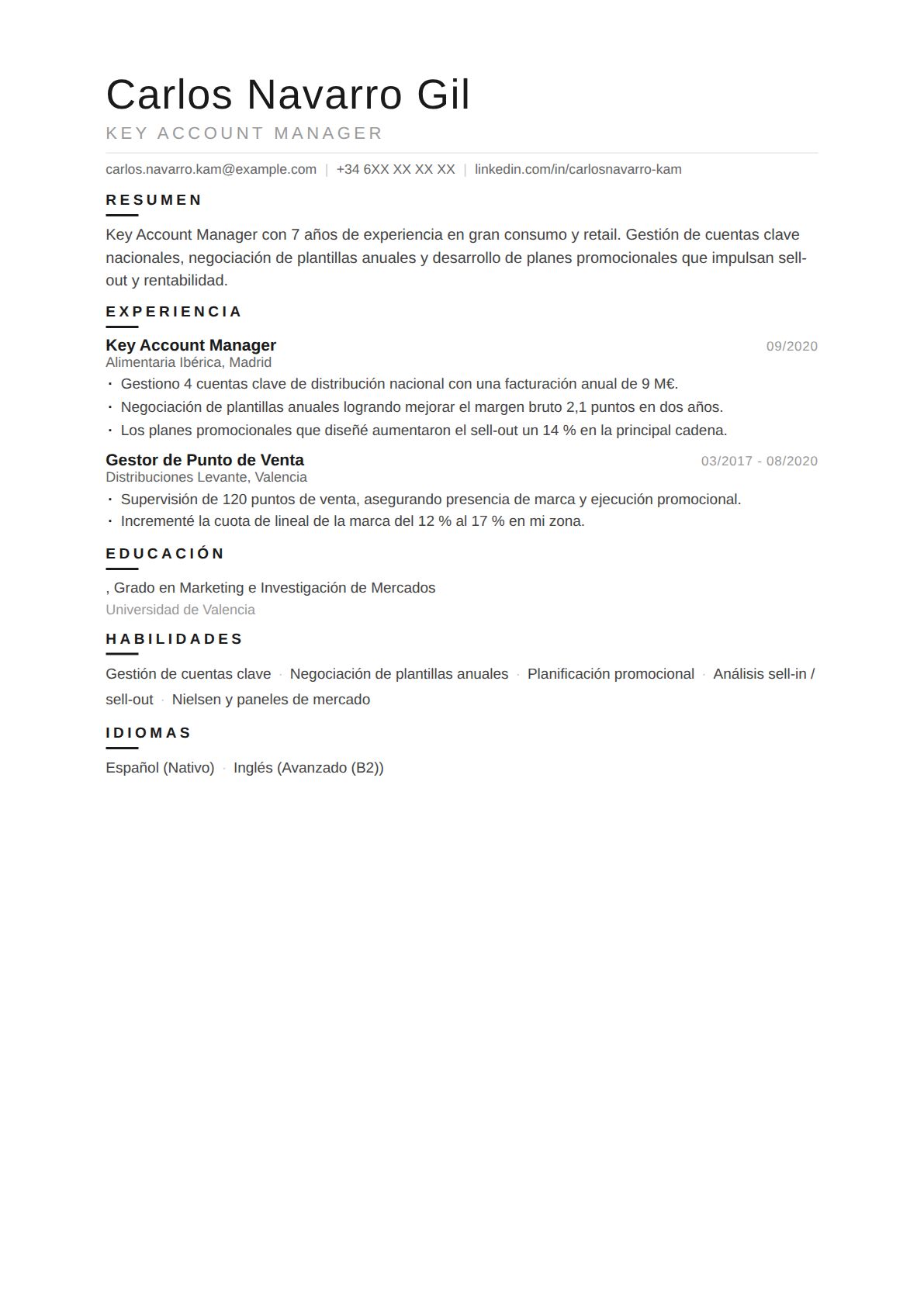 Key Account Manager